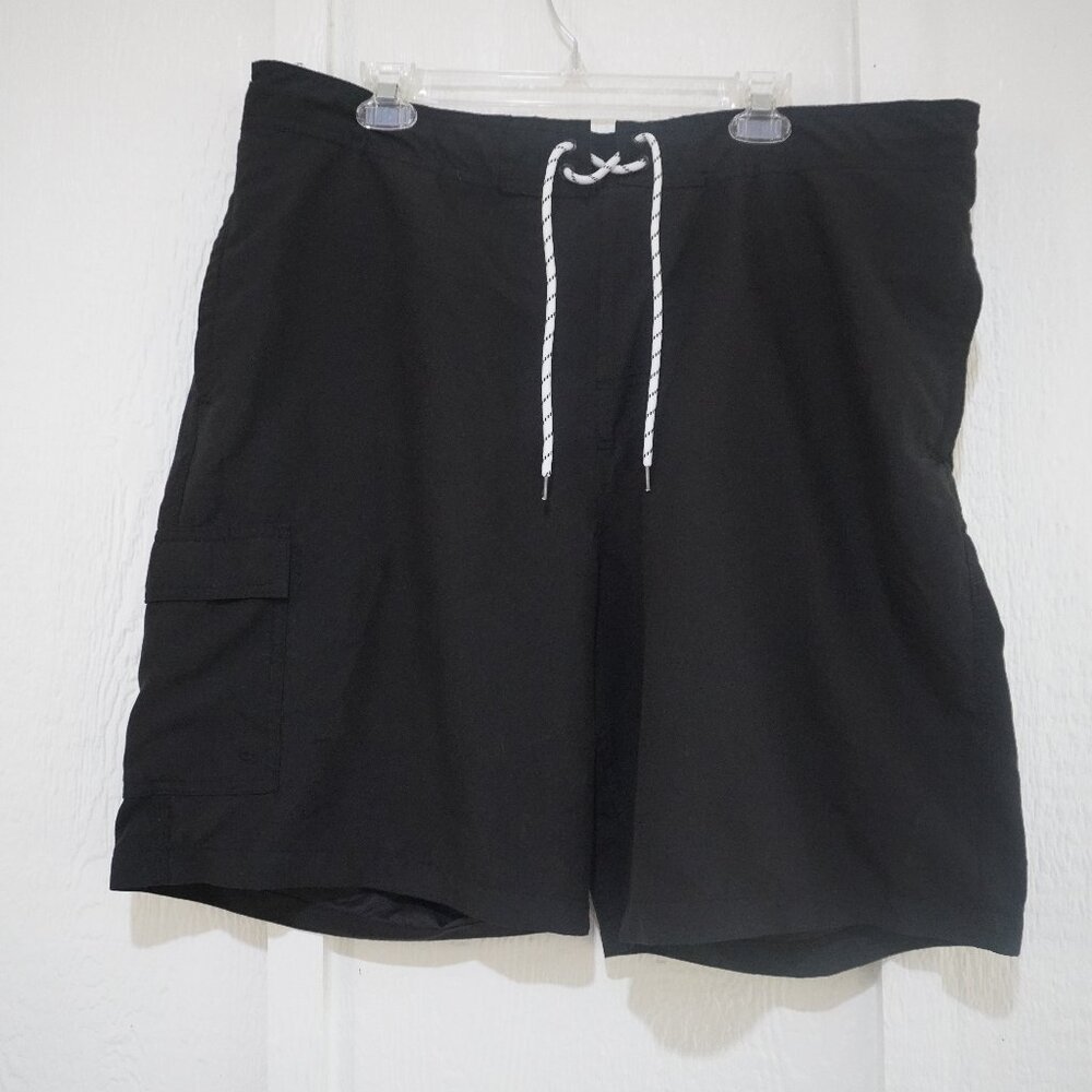 Men's 9" Board Swim Shorts - Black - Size XL